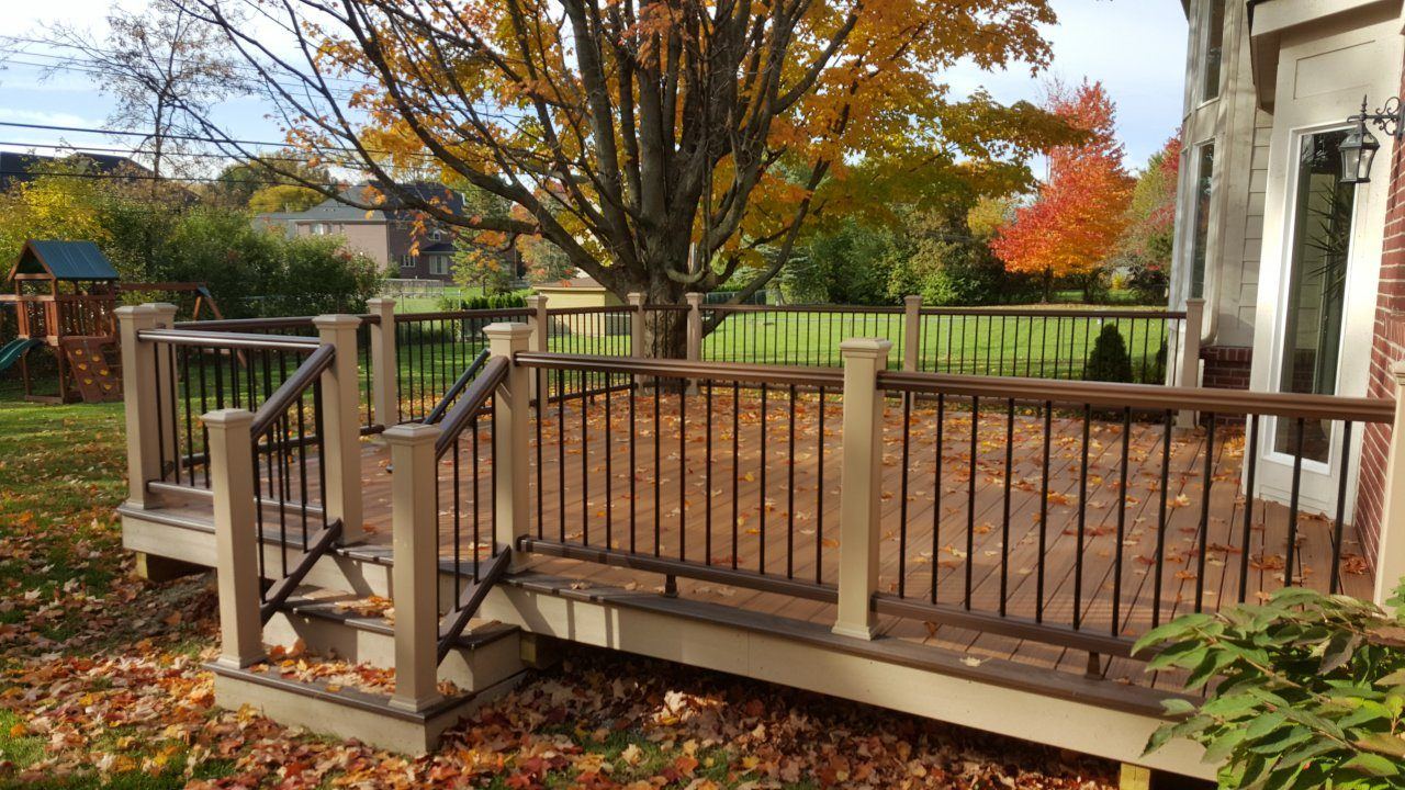FALL PROJECTS — real project photo by Supreme Deck Builders, Southeast Michigan
