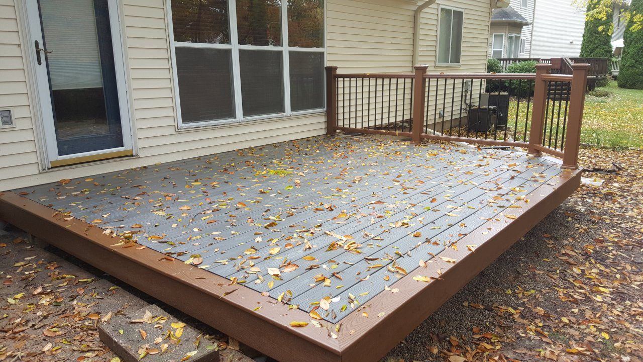 FALL PROJECTS — real project photo by Supreme Deck Builders, Southeast Michigan