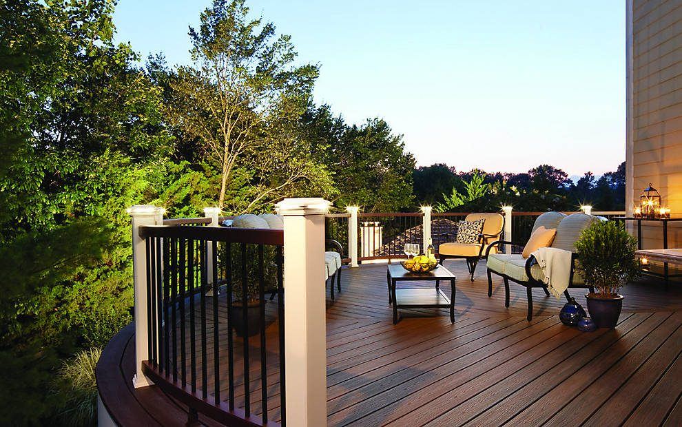 Deck Stair Lighting — real project photo by Supreme Deck Builders, Southeast Michigan