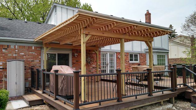 Pergola Gallery — real project photo by Supreme Deck Builders, Southeast Michigan