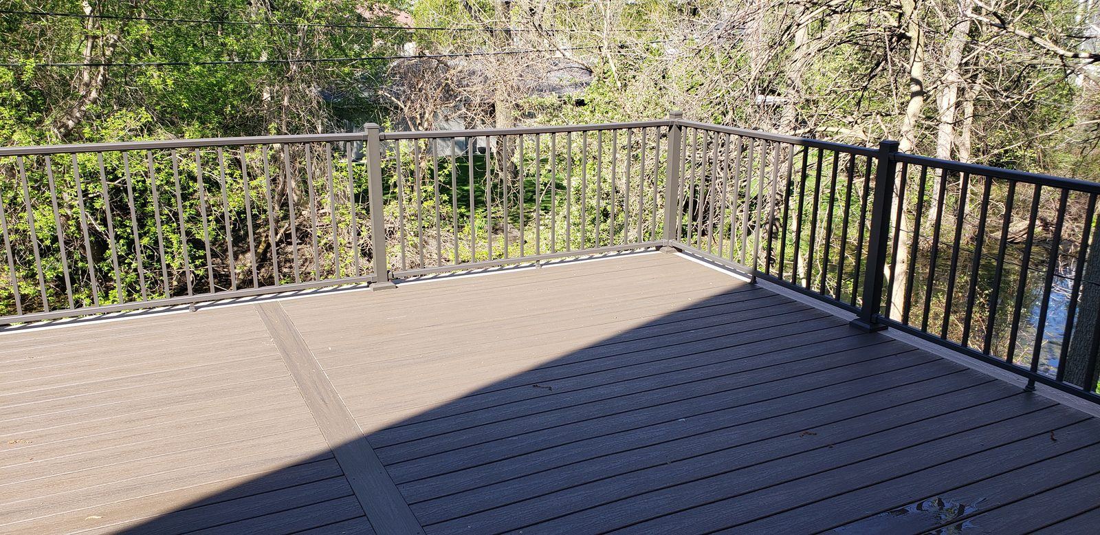 UltraMax Rails — real project photo by Supreme Deck Builders, Southeast Michigan