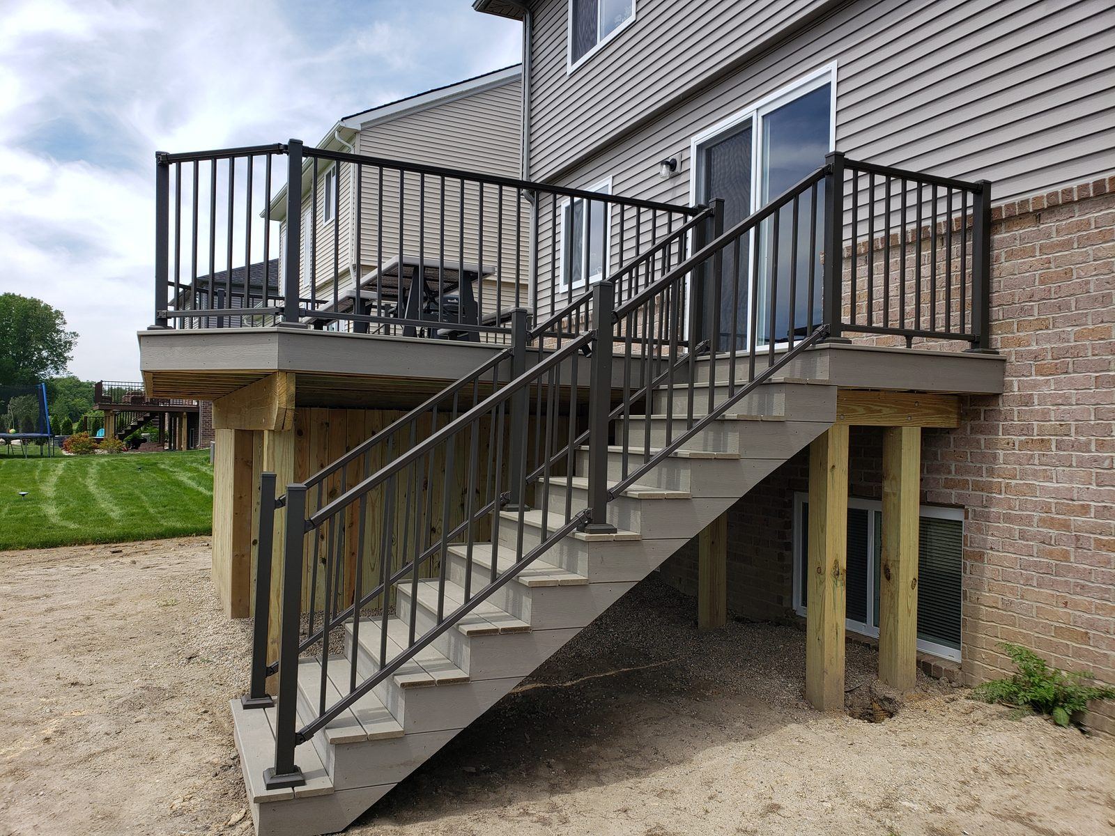 UltraMax Rails — real project photo by Supreme Deck Builders, Southeast Michigan