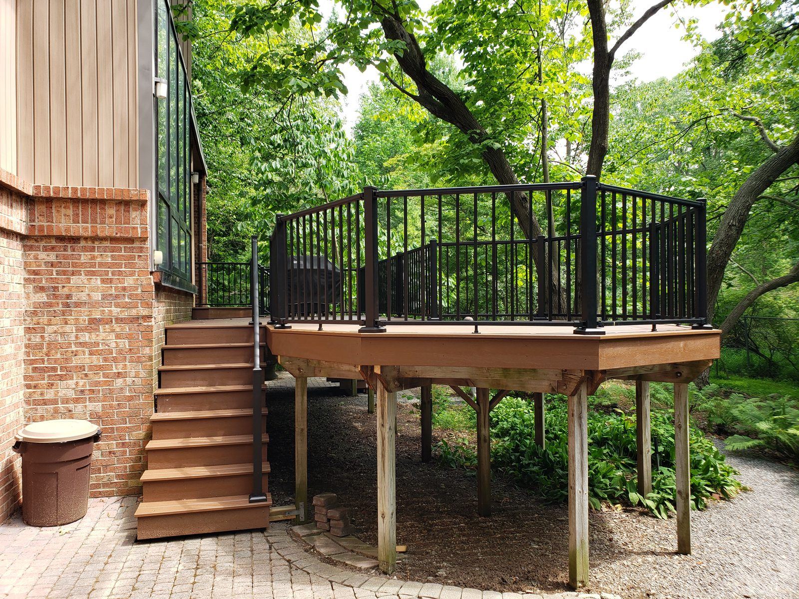 UltraMax Rails — real project photo by Supreme Deck Builders, Southeast Michigan