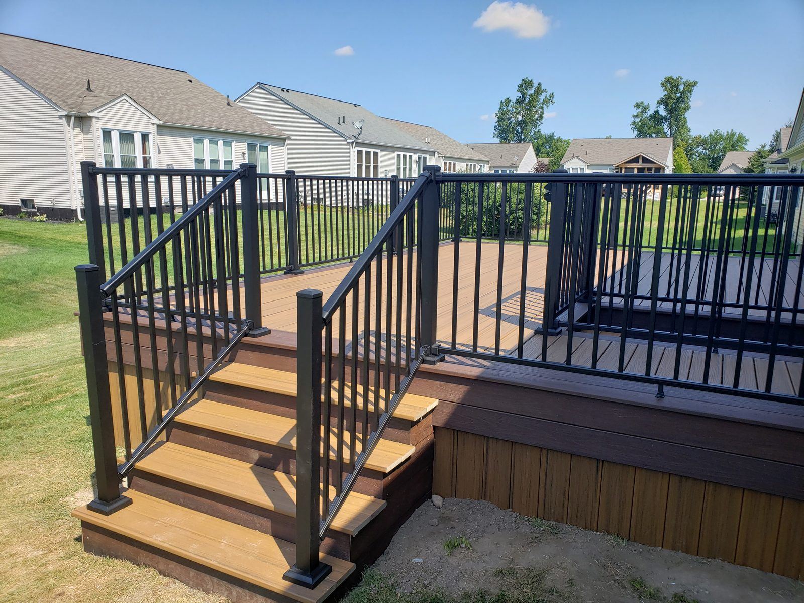 UltraMax Rails — real project photo by Supreme Deck Builders, Southeast Michigan
