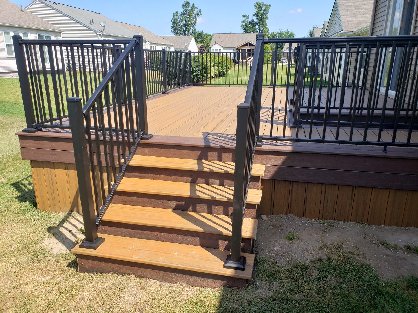 UltraMax Rails — real project photo by Supreme Deck Builders, Southeast Michigan