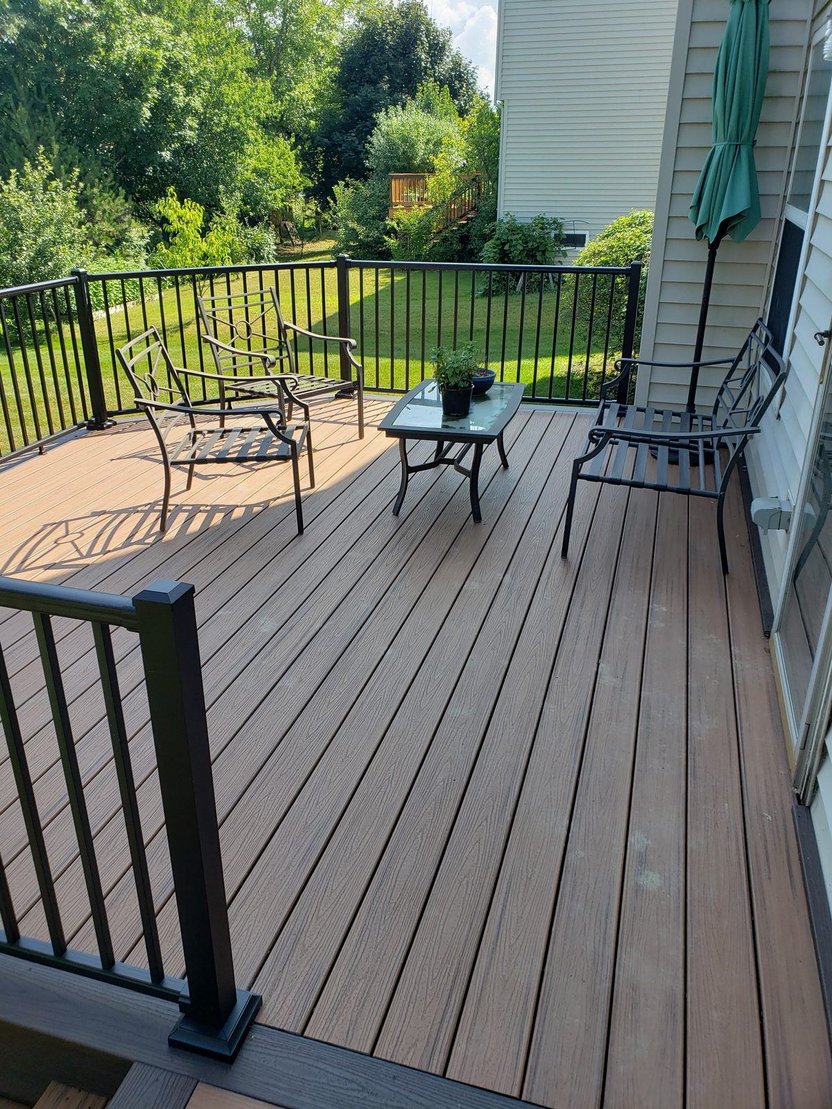 UltraMax Rails — real project photo by Supreme Deck Builders, Southeast Michigan