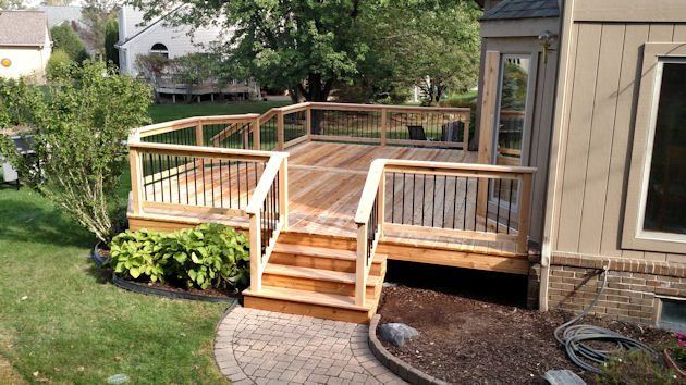 Wood Deck Gallery — real project photo by Supreme Deck Builders, Southeast Michigan