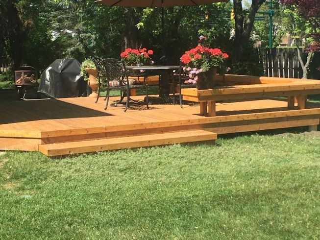 Wood Deck Gallery — real project photo by Supreme Deck Builders, Southeast Michigan