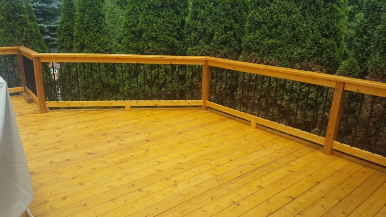 Wood Deck Gallery — real project photo by Supreme Deck Builders, Southeast Michigan