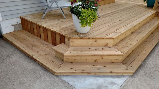 Wood Deck Gallery — real project photo by Supreme Deck Builders, Southeast Michigan