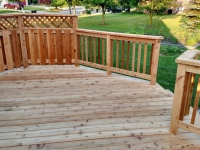 DECK BEFORE WASH AND STAIN