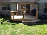 CUSTOM SPINDLES AND FENCE ON DECK