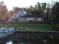 Lobdell Lake deck in Linden