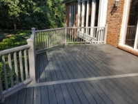 Trex Deck with Breaker board