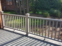 Trex Transcend square balusters