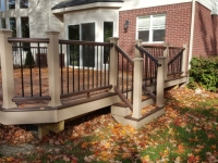 Power wash Trex Decking