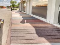 Outside display for Trex decking