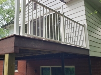 White Ultra Max railing Michigan